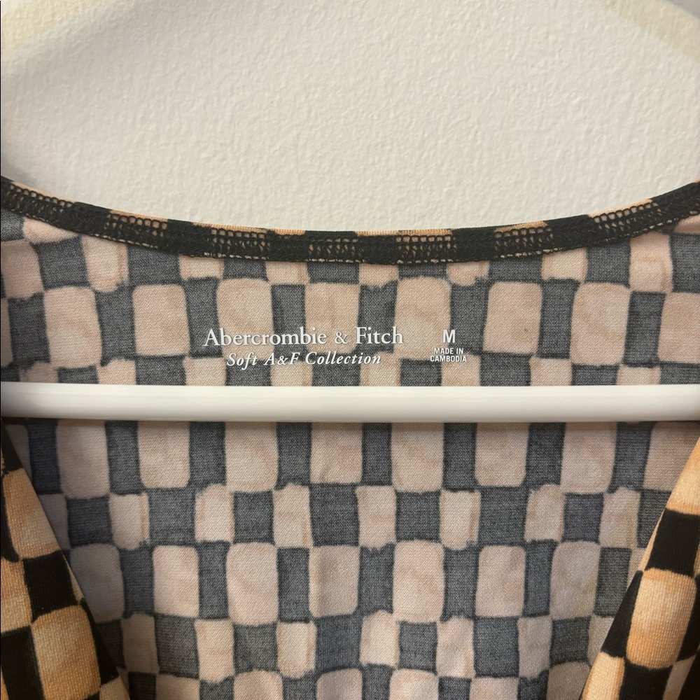 Abercrombie checkered bodysuit - Picture 3 of 4